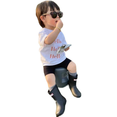 Matching Baby Child Non Slip Children's Rain Boots