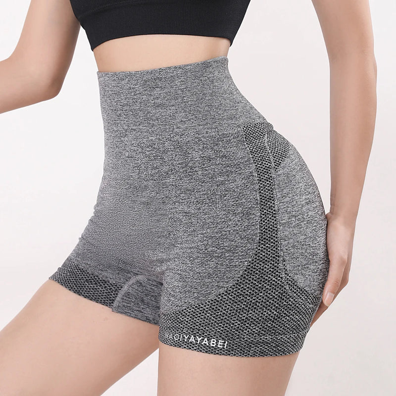 Summer Short Tights Woman Fitness Short Leggings Women Sports Tights Cycling Sport Shorts Legging Seamless Push Up Gym Pants