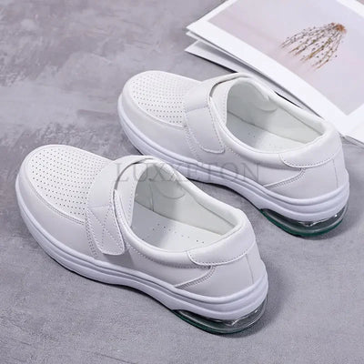 Sneakers Woman Nurse Clogs Shoes - Nursing Women Summer Shoe Female Health Work Flat Walking Soft Non Slip Hospital Nurse