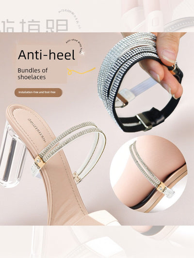 Women's Elastic Bandage High Heels without Installation