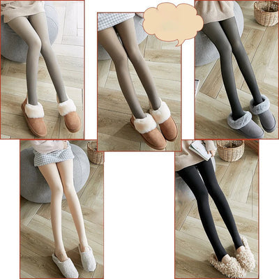 Translucent Sexy Stockings Tights Gymnastics Seamless Stockings Pantyhose Women Cashmere One-Piece Leggings Keep Warm in Winter